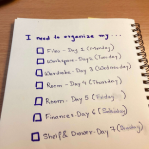 Organize Your Life: One Tip a Day